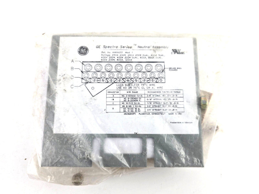 NOS General Electric (GE) ANKN120 Hardware Bag/Kit Only