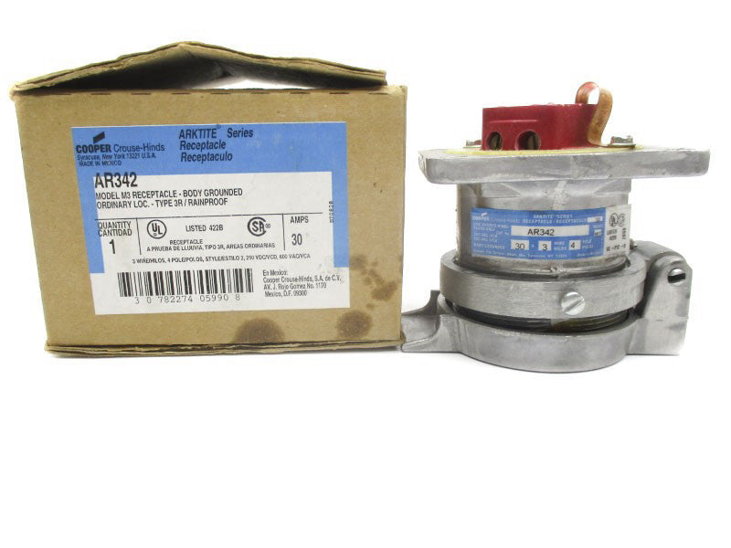 CROUSE HINDS AR342 600VAC 30A NSMP