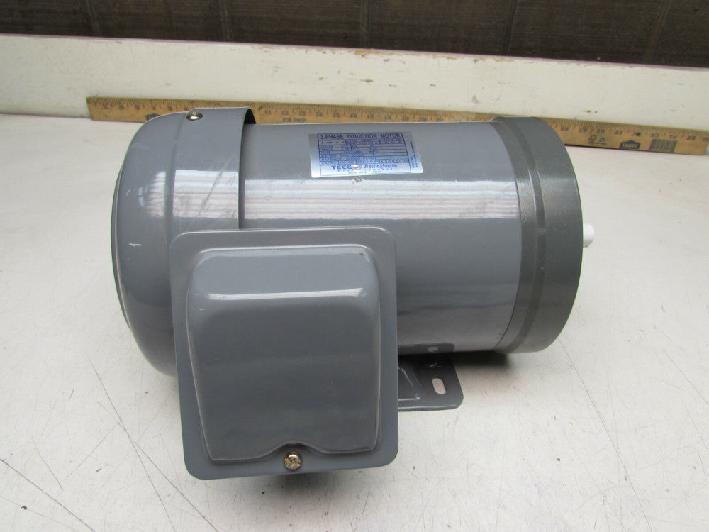 TECO WESTINGHOUSE 3PH INDUCTION MOTOR G00245 1HP 4P 575V 1740RPM NEW NO BOX M/O!