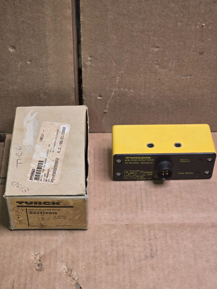 TURCK NI30-Q130-VP4X2-B2141,10-65VDC, PROXIMITY SENSOR ,NEW IN BOX! MAKE OFFER!