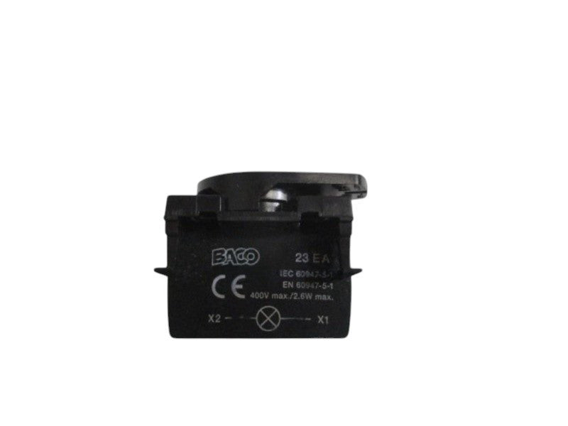 BACO 23EA MODULE LIGHT HOLDER (AS PICTURED)  UNMP