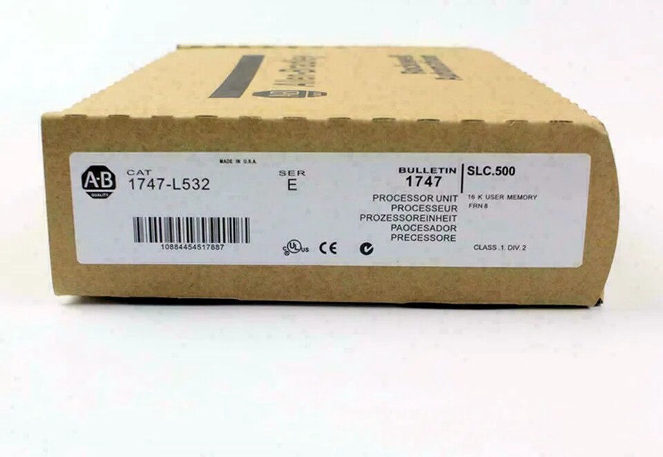 New Factory Sealed AB 1747-L532 SLC 500 5/03 CPU Processor Unit 1747L532