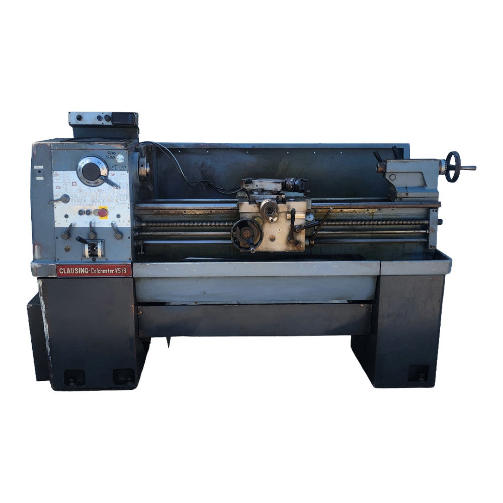 CLAUSING- COLCHESTER VS 13 IN VARIABLE SPEED LATHE CENTER DISTANCE: 25 IN