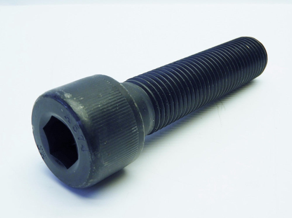 Lot of 4 Applied SHCS 1-1/4" x 5-1/2"  Long Hex Socket Cap Screw USS Blk 130369