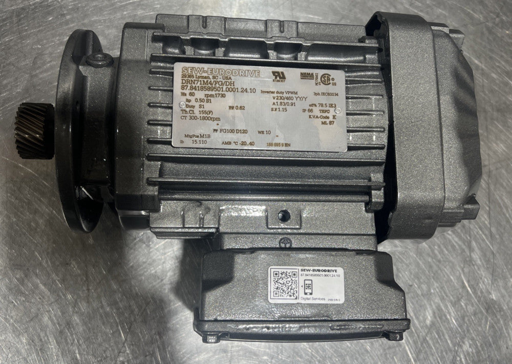 Sew Eurodrive Type DRN71M4/FG/DH Ac Motor Nos Surplus No Original Box
