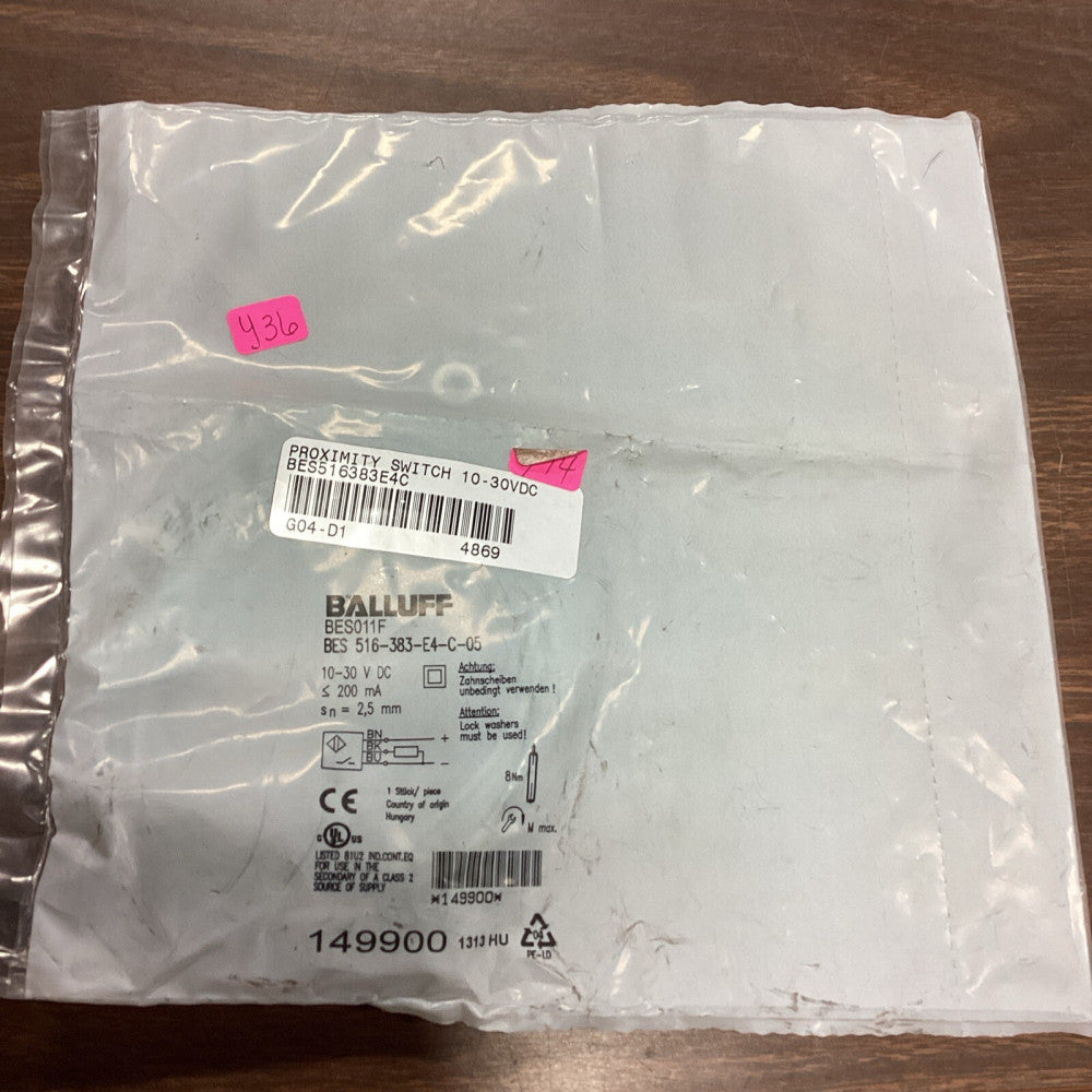 BALLUFF BES 516-383-E4-C-05 Proximity Switch Sensor