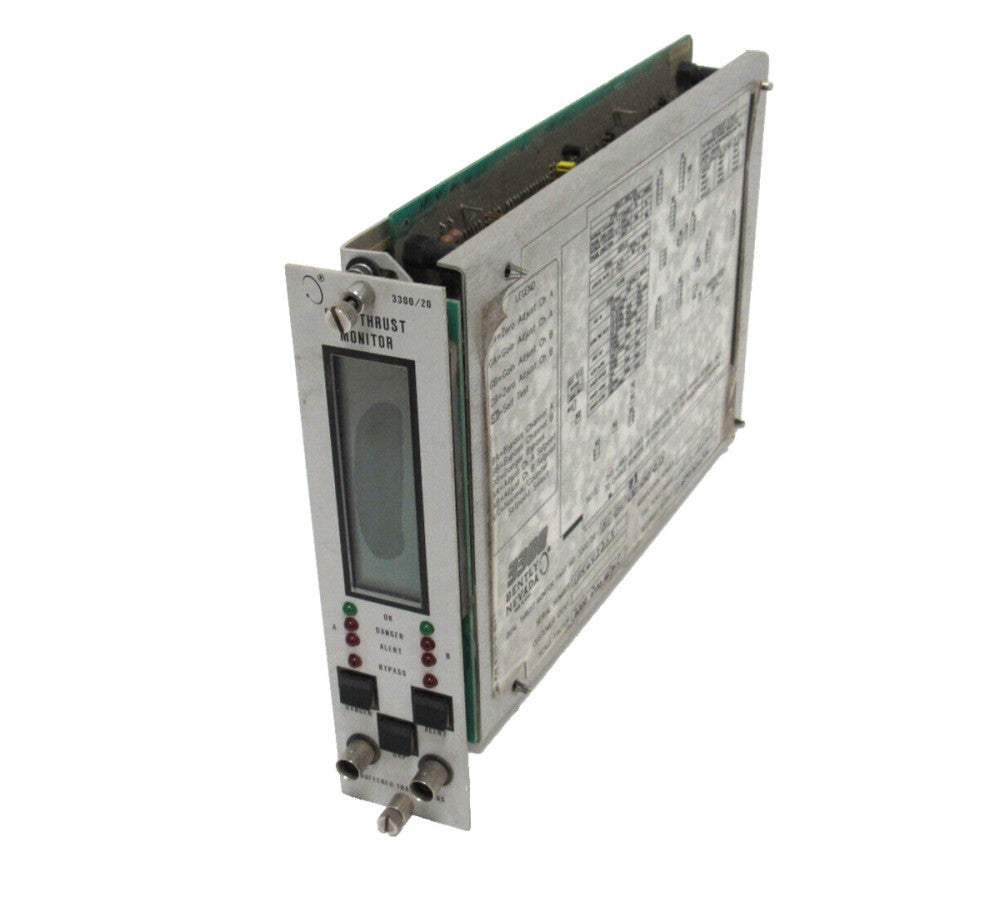 USED BENTLY NEVADA 3300/20-01-01-00-00-00 THRUST MONITOR PWA79482-01