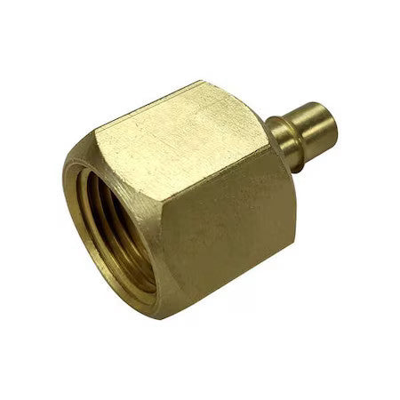 Mem-Co 1/8Fb3 Mini Barb Fitting,13/16",Brass,Beaded