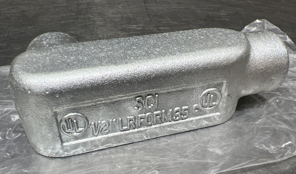 Bridgeport LR-61 Conduit Body 1/2” Nos Surplus
