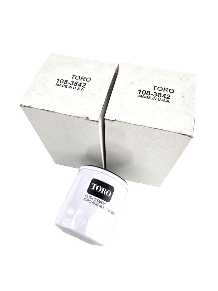 2pc Toro 108-3842 Oil Filter Diesel Z Master Ground Master Workman 4300 Daihatsu