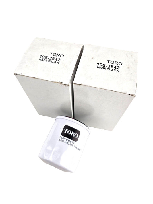 2pc Toro 108-3842 Oil Filter Diesel Z Master Ground Master Workman 4300 Daihatsu