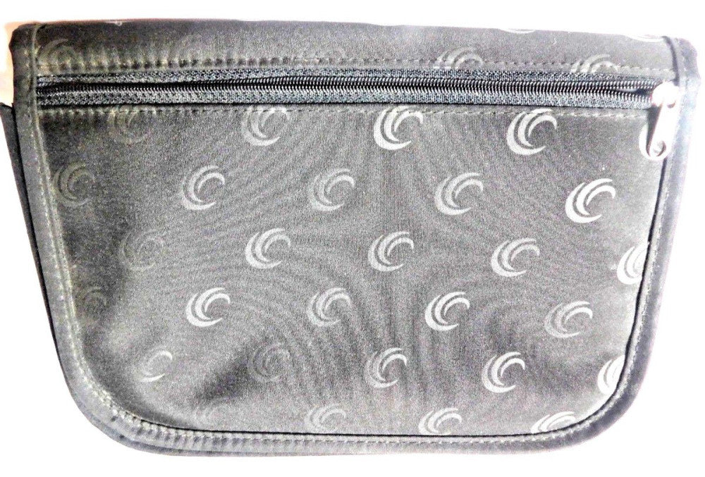 Weight Watchers Organizer Case Book Holder Black Zip Front Pocket