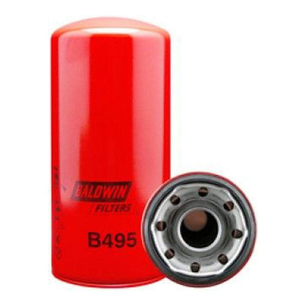 Baldwin Oil Filter, Spin-On, Full-Flow B495