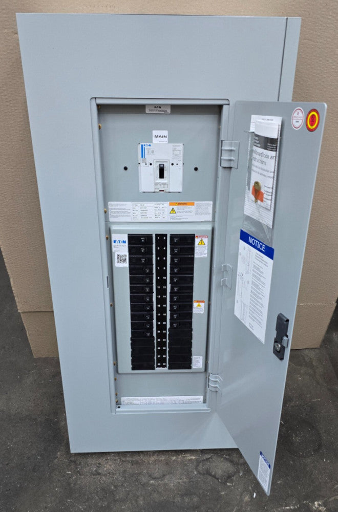 NEW EATON 100 AMP MAIN BREAKER PRL1X PANELBOARD 208Y/120 VAC 3Ø/4W 30C PDD2