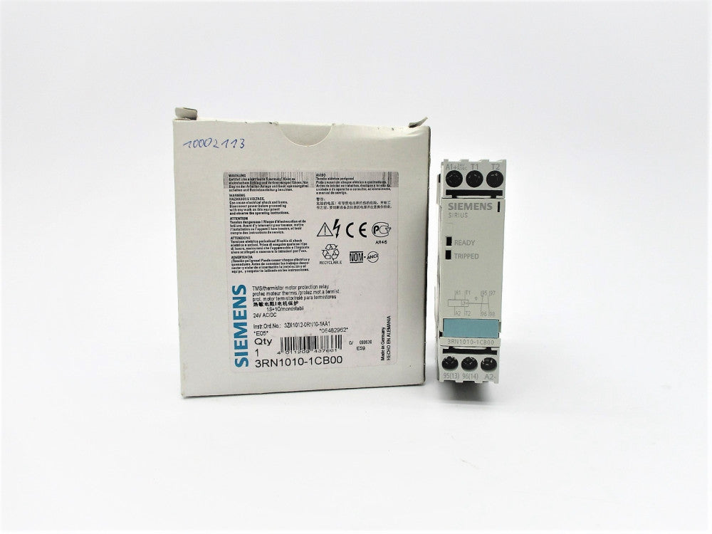 SIEMENS 3RN1010-1CB00 24VAC/DC 6A NSMP