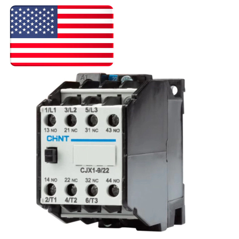 New In Box CHINT CJX1-9/22 AC Contactor 220V 9A - US Stock