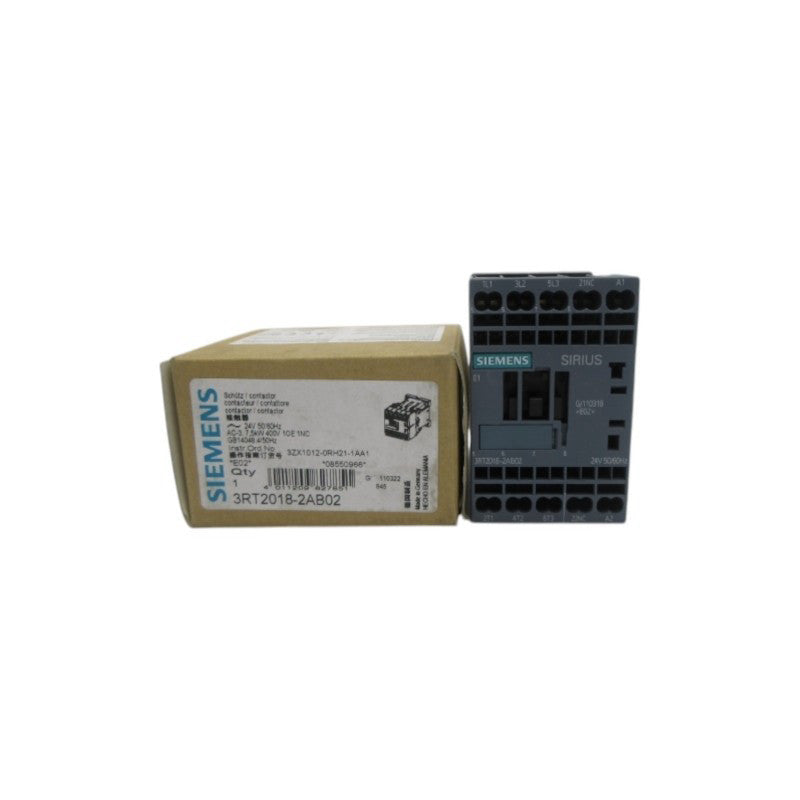 SIEMENS 3RT2018-2AB02 24V NSMP