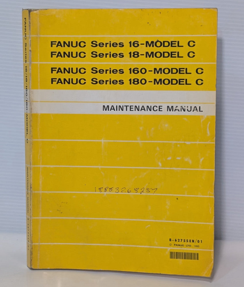 Fanuc B-62755EN/01 Manual for Model C Series 16, 18, 160, 180 CNC Systems