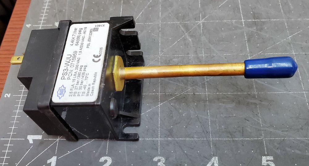 EMERSON ALCO CONTROLS PS3-WJU 4 4 (4 7) bar PRESSURE SWITCH ASSEMBLY [Z5B5]