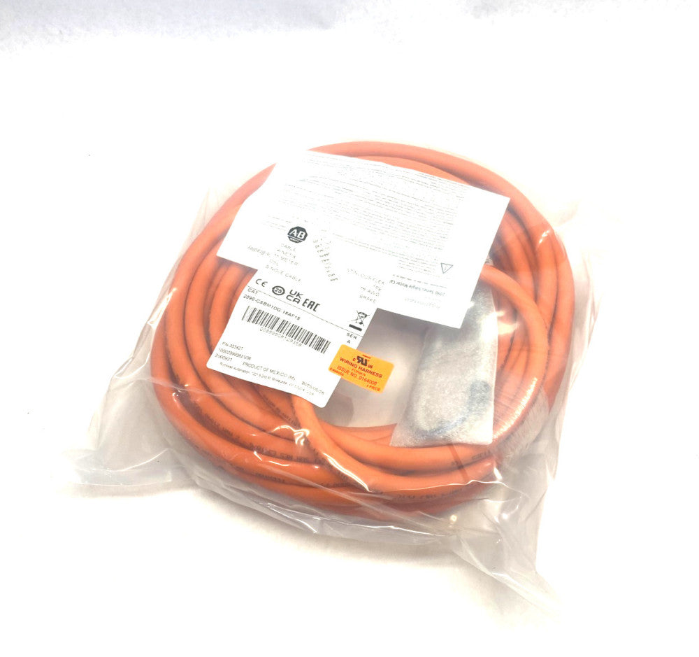 Allen Bradley 2090-CSBM1DG-18AF15 Ser A Kinetix Connection Cable 15m Cont. Flex