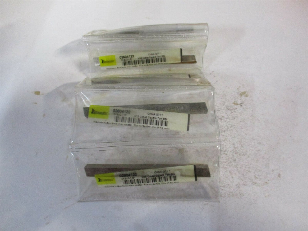 (460-0021) 3/16" x 2-1/2" OAL M35 Cobalt Square Tool Bit Blank - Qty 5