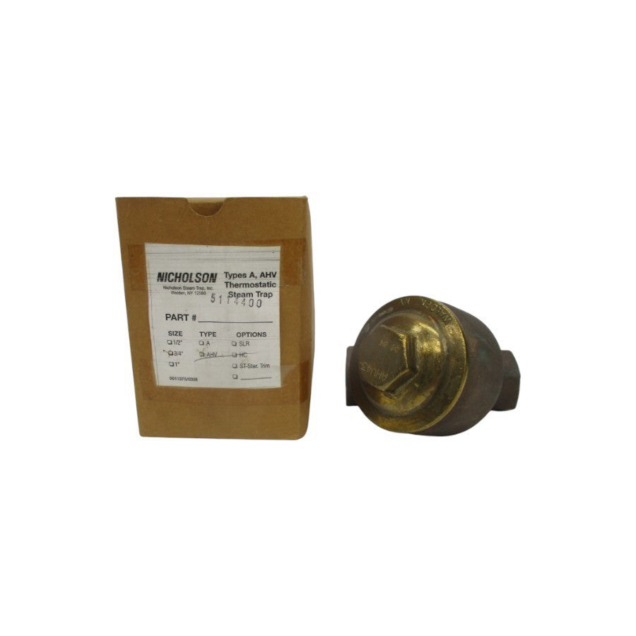 NICHOLSON 5114400 AHV 3/4" NSMP