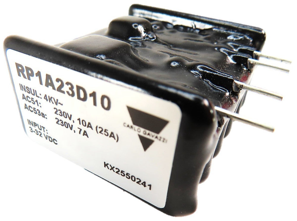 Carlo Gavazzi RP1A23D10 Solid State Relay PCB Mount SSR RP ZS 230V 10A DC IP NEW