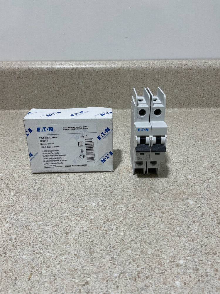 Eaton FAZ-C30/2-NA-L 2Pole, 30Amp NEW