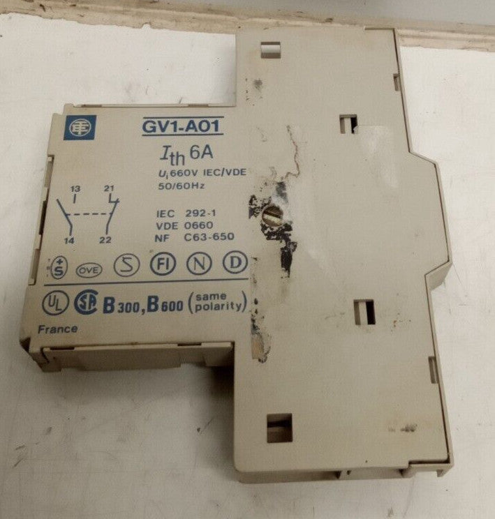 TELEMECHANIQUE GV1-AO1 Contact Block