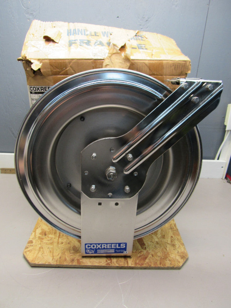 COXREELS SHL-N-525-SS SPRING RETURN HOSE REEL 25ft 300 PSI MAX NIB! MAKE OFFER!