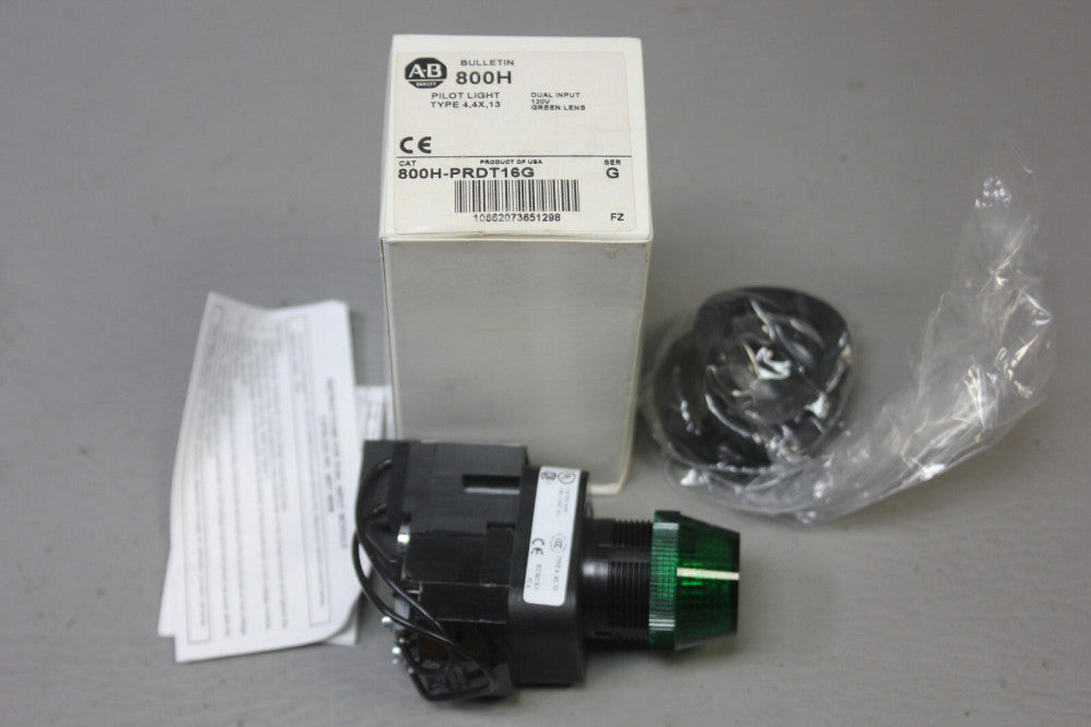 NEW ALLEN BRADLEY  PILOT LIGHT 800H-PRDT16G G