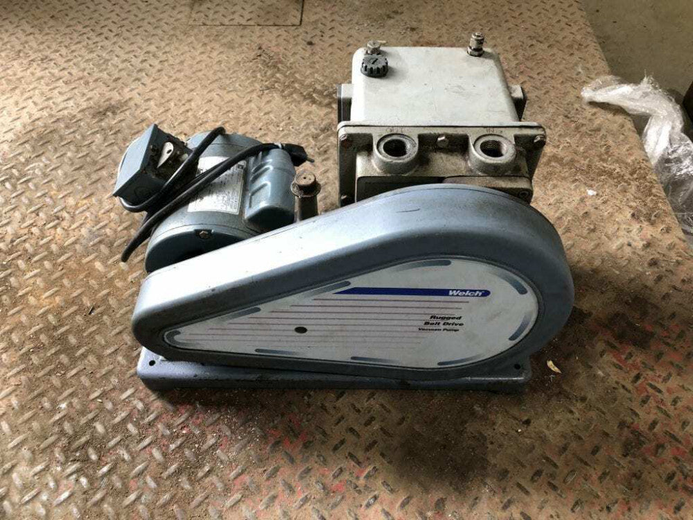 Welch 1/2HP Rugged Belt Drive Vacuum Pump 1725RPM 1PH