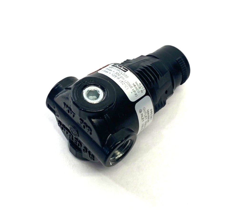 Parker 14R111FCL030 Pneumatic Regulator 1/4" NPT Ports 300psi Max Pressure
