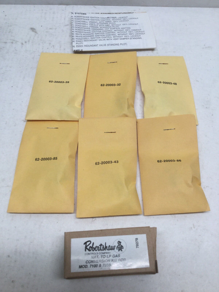 UNIVERSAL PARTS EP-61R Conversion Kit Natural to LP Gas for Hot Surface Ignition