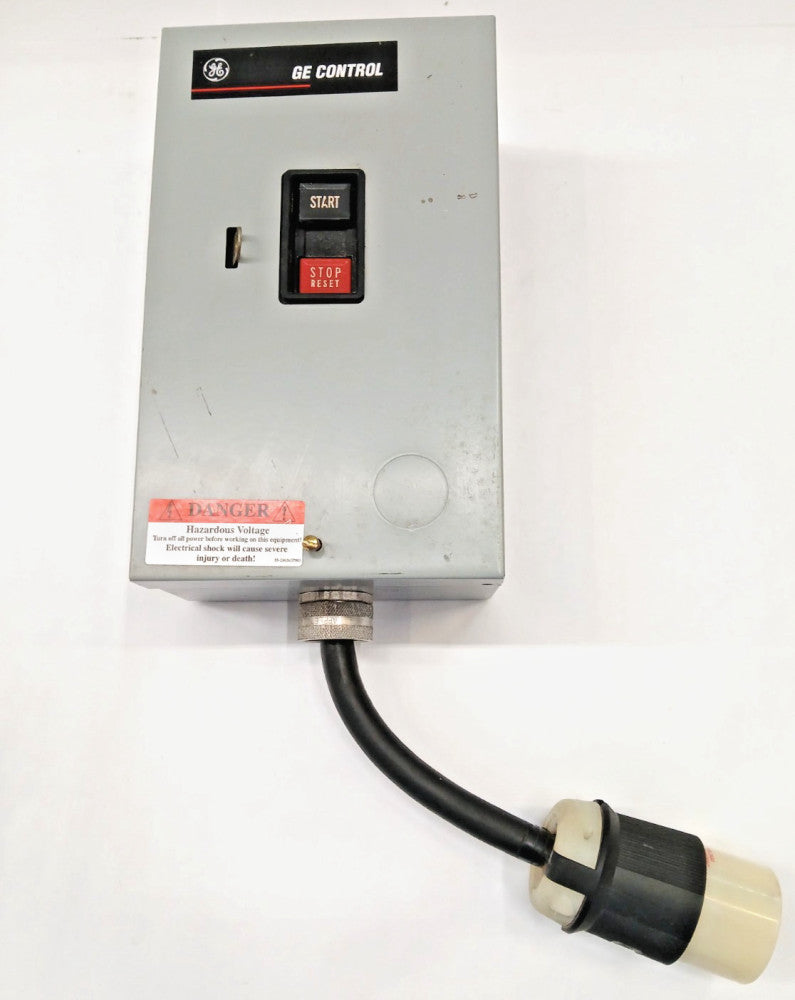GE MANUAL MOTOR STARTER/PROTECTOR CR1062R3AAP2000 MAX VOLTS 600 AC 3 POLE 2 HP