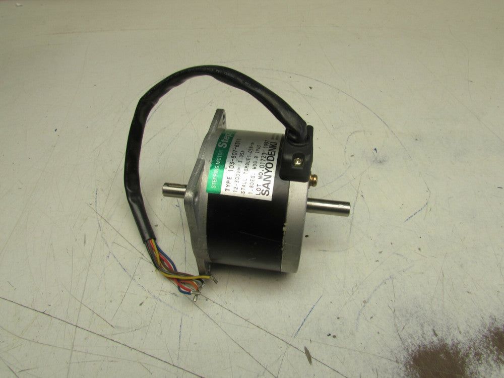 SANYO DENKI STEPSYN STEPPING MOTOR 103-807-6311 3.05A 12-300V XLNT USED TAKEOUT 