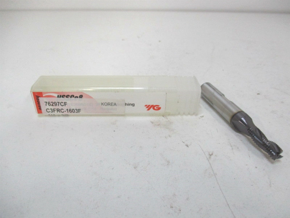 YG-1 (76297) 1/4" x 5/8" x 3/8" x 2-7/16" OAL HSS Square Roughing End Mill