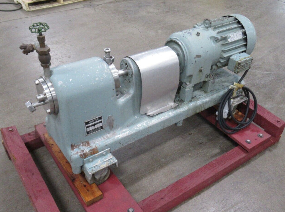 Votator 1W Scraped Surface Heat Exchanger 3"dia x 12"