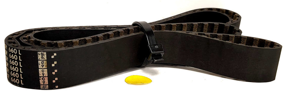 OPTIBELT TIMING BELT ZR 660L 1" WIDTH 3/16" THICK BLACK