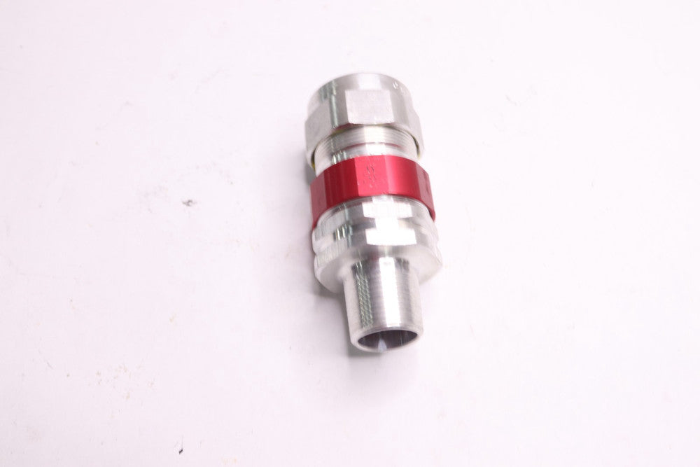 Eaton Terminator Il Thru Bulkhead Connector Aluminum 3/4" TMCX075-1-L