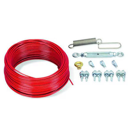 Telemecanique Sensors Xy2cz9325 Cable Kit,Plastic Coated Steel,84 Ft. L