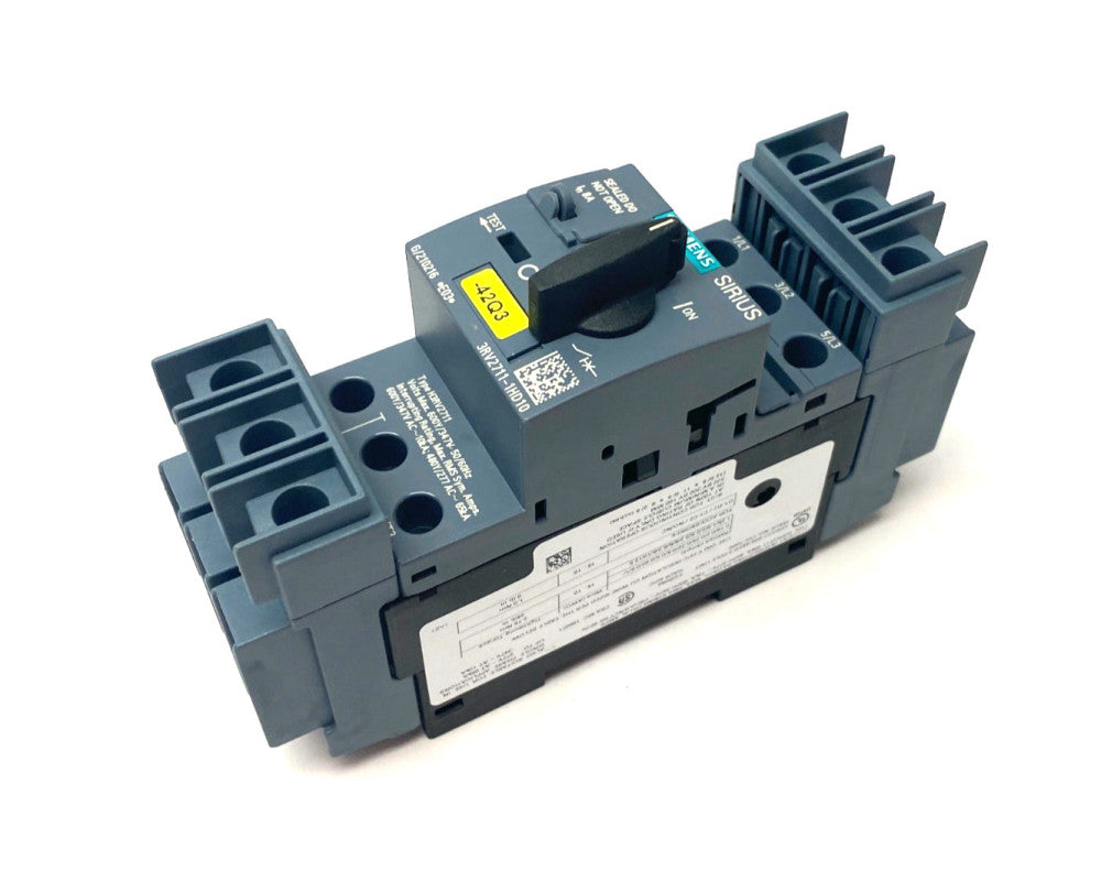 Siemens 3RV2711-1HD10 SIRIUS Motor Starter Circuit Protector Frame Size S00