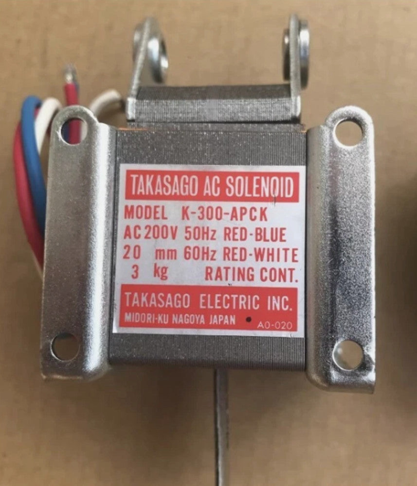 One Brand New TAKASAGO K-300-APCK Solenoid Coil 200V