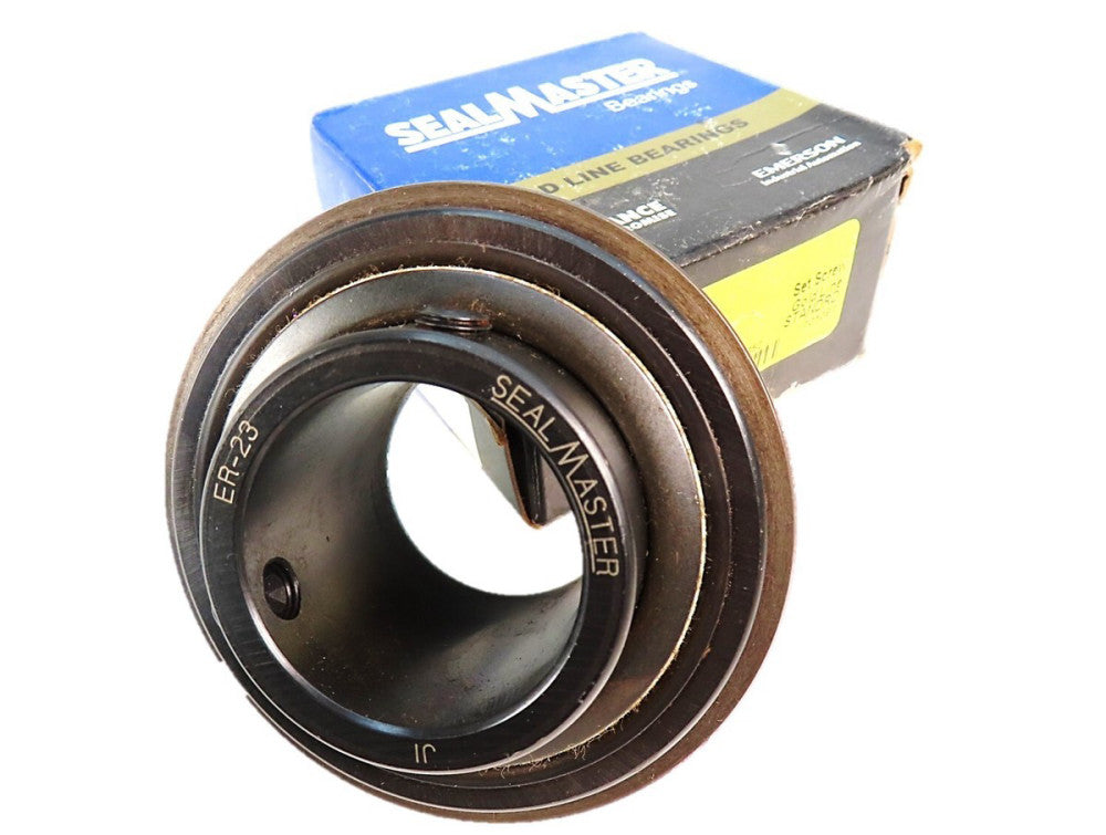 Sealmaster ER-23 GoldLine 1-7/16" ID Ball Insert Bearing NEW IN BOX