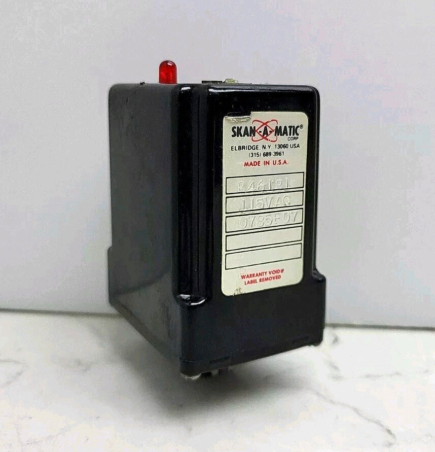 Skan-A-Matic R46131 Control Sensor Relay 115 Vac 11 Pin Used