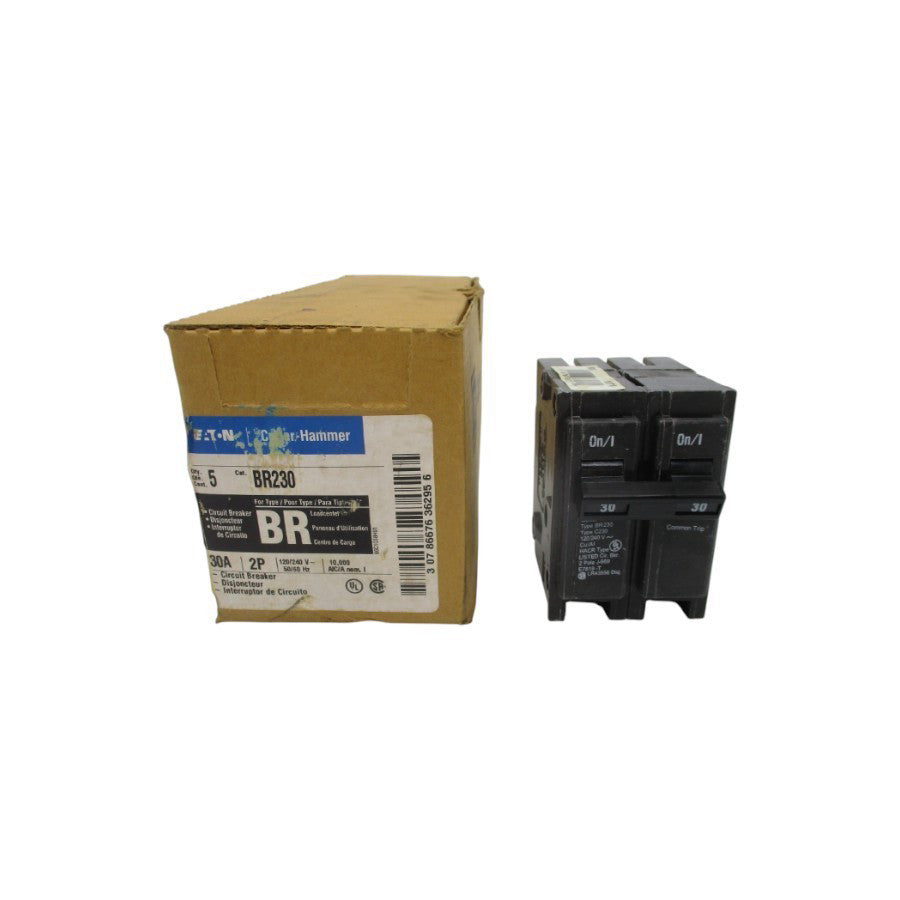 CUTLER HAMMER BR230 120/240V 30A (PACKAGE OF 5) NSMP