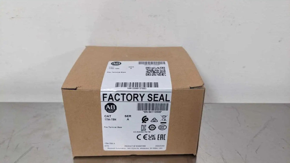 Allen-Bradley 1794-TBN Flex Terminal Base Ser A Factory Sealed