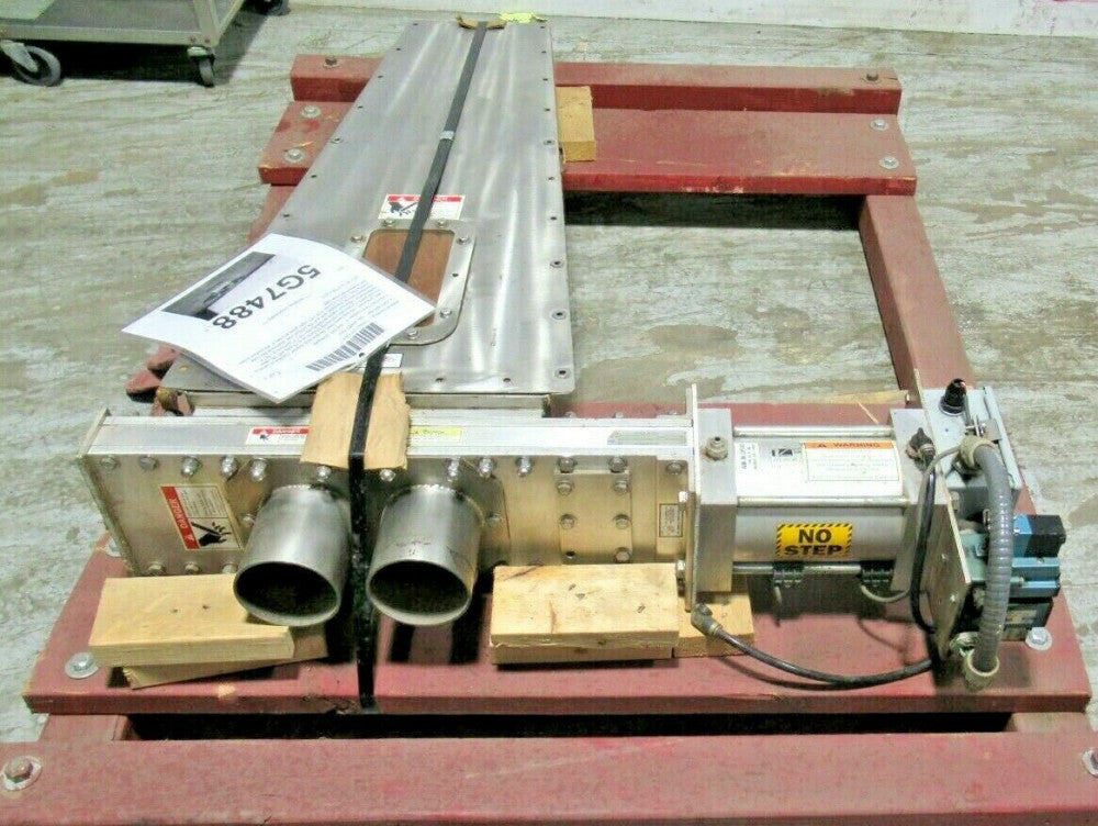 Vortex/CT Pack Model: T4-2SSY-MG-SM1 Flexible Tube Diverter with Slide Gate