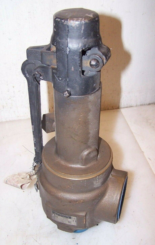 NEW  LONERGAN 2" BRASS CONSOLIDATED PRESURE RELIEF VALVE  BBTBJH22  