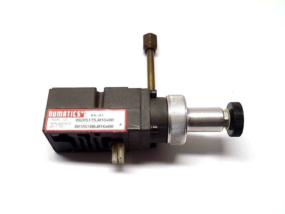 Numatics 082RS115J016W00 Single Pressure Regulator 081RS100J016W00 10-130 PSIG
